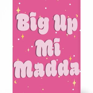 Big up Card, wakuda, african print fans, black-owned brands, black pound day