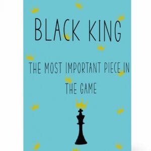 Black King Card, wakuda, african print fans, black-owned brands, black pound day