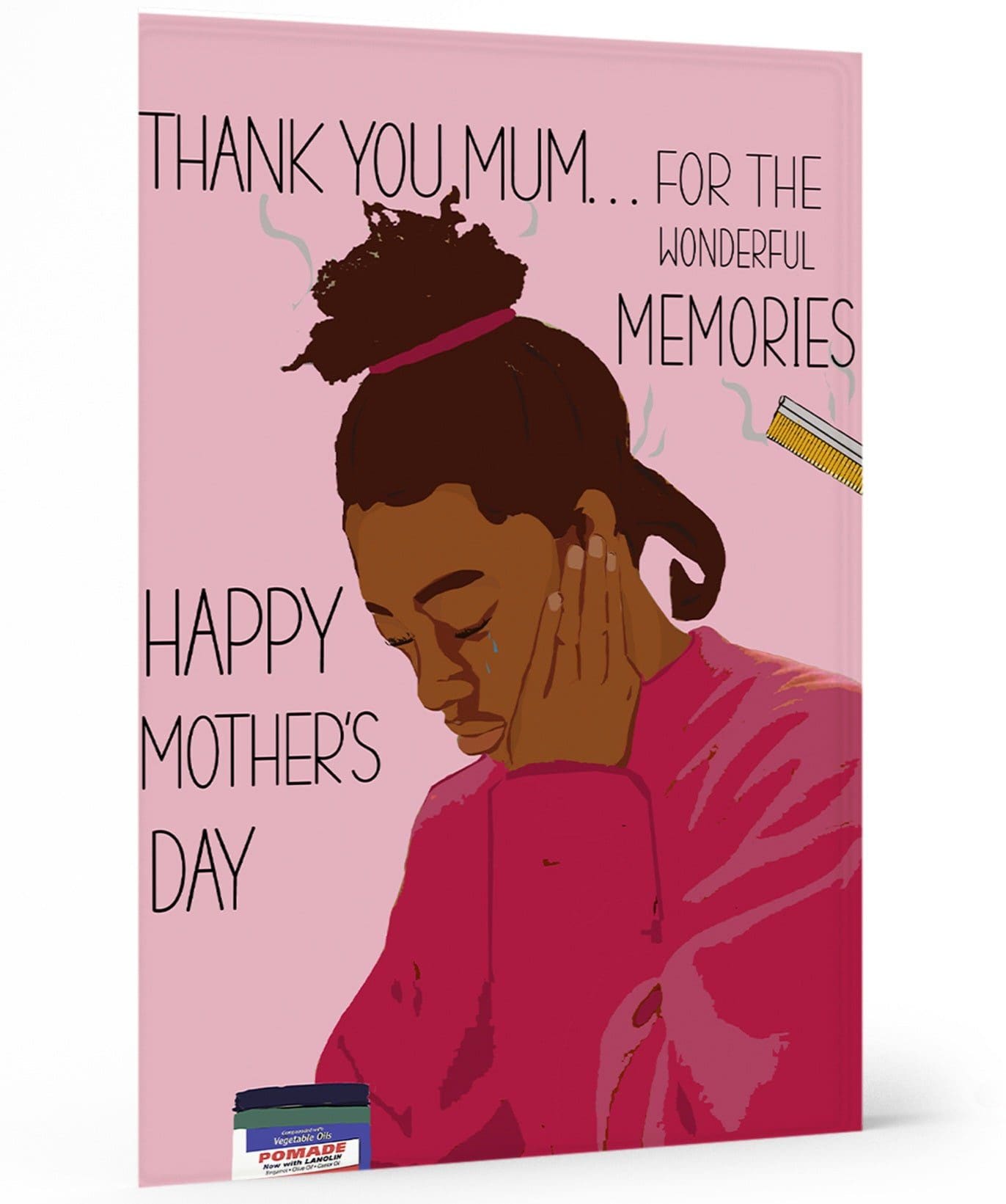 Mum Card, wakuda, african print fans, black-owned brands, black pound day