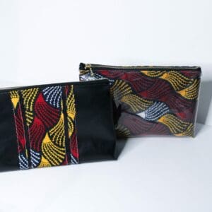 Red Duo Set, black-owned brands, black pound day, wakuda, Travel bag
