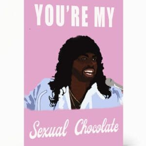Sexual Chocolate Card,