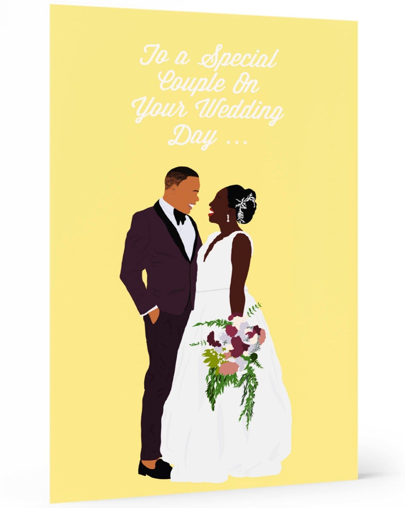 Special Couple Card, wakuda, african print fans, black-owned brands, black pound day