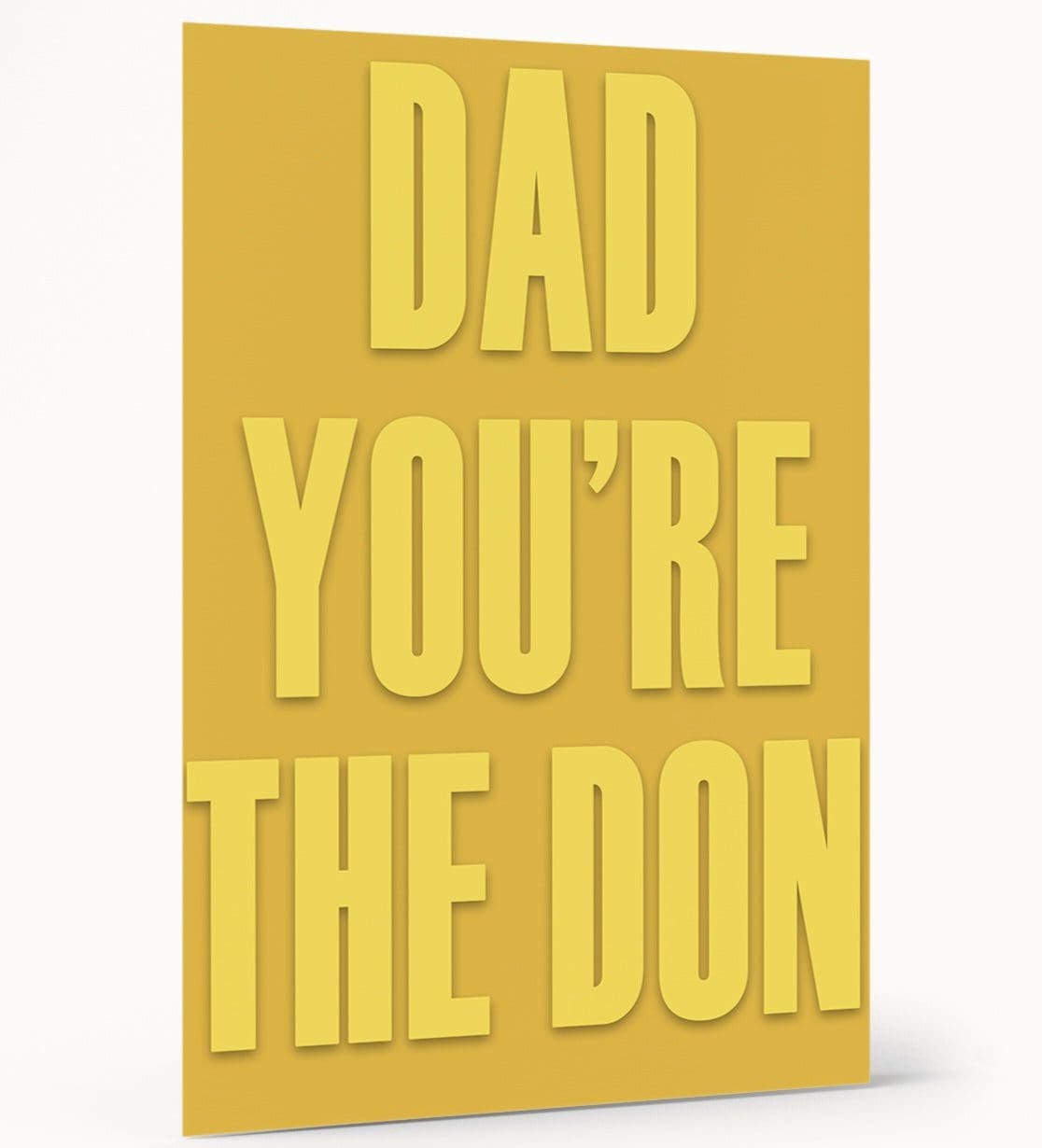 Dad You're The Don Card
