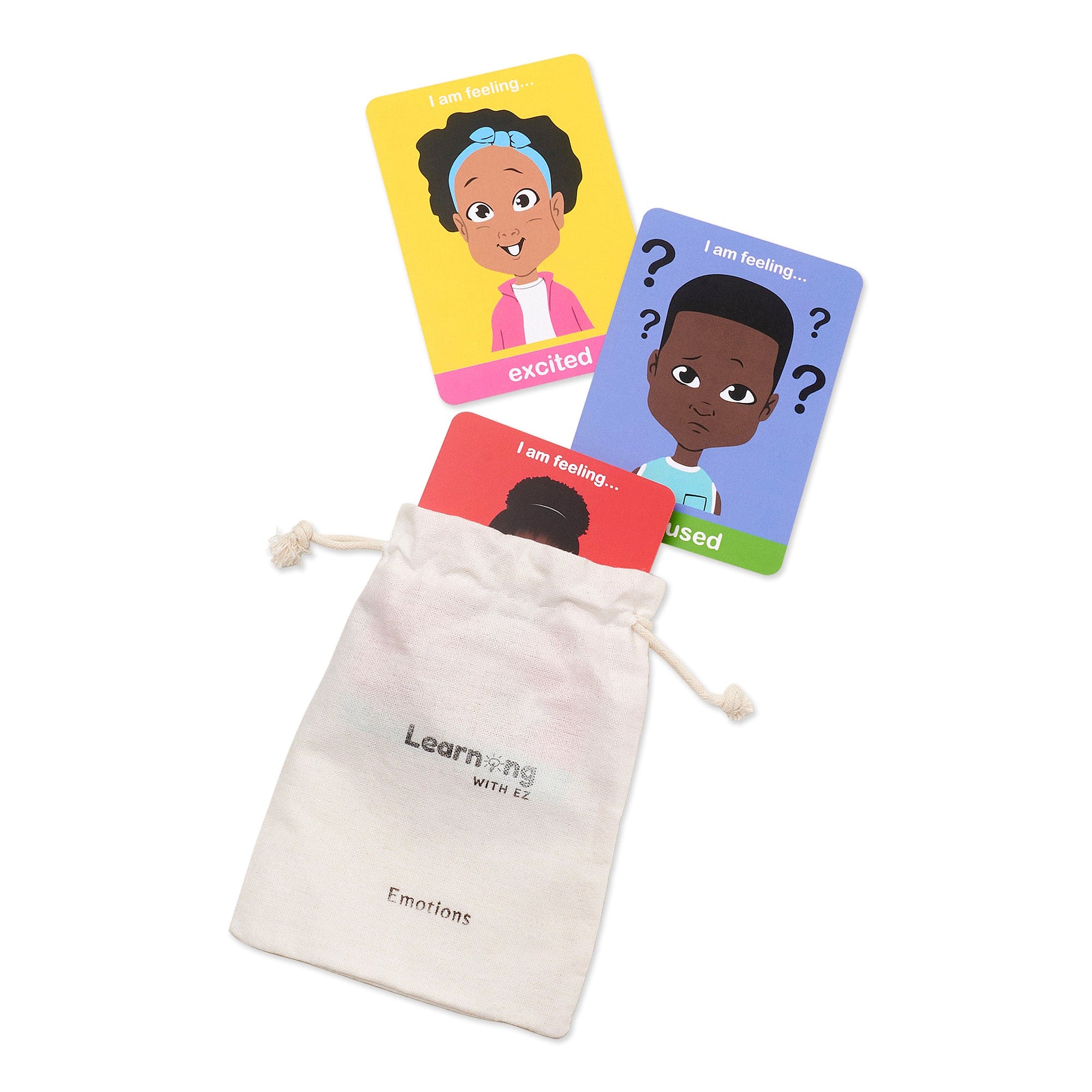 Emotion Flashcards with pouch