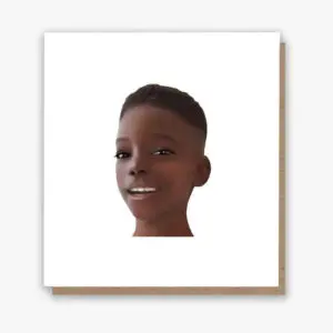 Black Boy Joy! Greeting Card