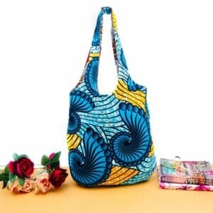 Reversible African Print Bag, eco friendly everyday products