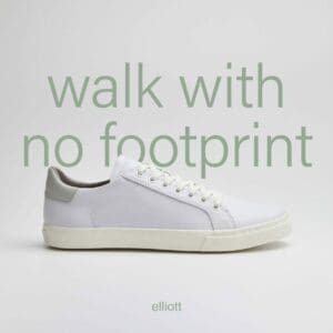 Low Classic Vegan Leather Trainers - White