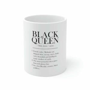 Black Queen Ceramic Mug