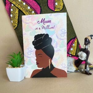 Black Mother's Day Card | Black Mum Head Wrap