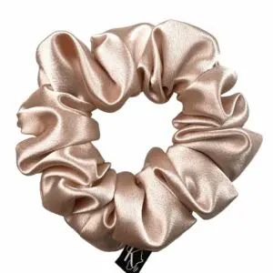 Krafts by Kerry Oversized Gold Satin Scrunchie
