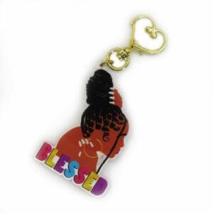 Blessed 2 Charm Keyring