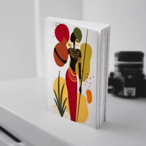 African print notebook