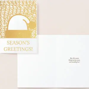 Adinkra ‘Jolly hat’ Christmas card