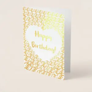 Gye Nyame birthday card