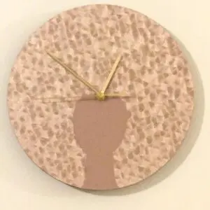 Afro Woman Wall Clock