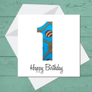 One Happy Birthday Card