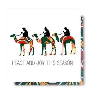 Peace and Joy Christmas Card