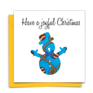 Hey Mr Snowman Christmas Card