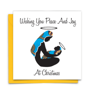 Mother and Child Christmas Card