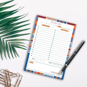 A5 To-Do-List - AfroTouch Design