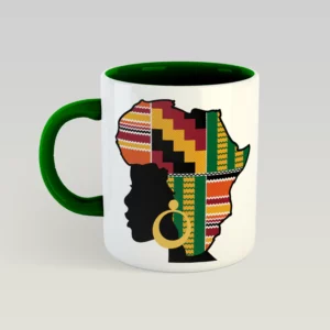 African Queen Mug - Kente