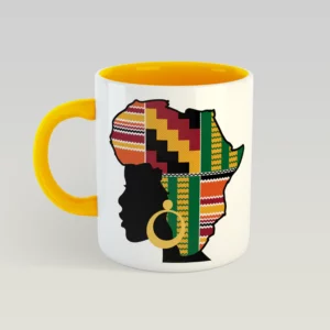 African Queen Mug - Kente