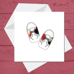 Afro Booties Card