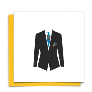 Black Suit Men’s Card