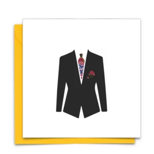 Black Gentlemen Greeting Card