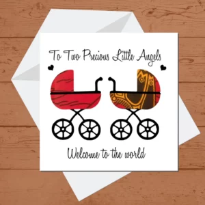 Double Precious Baby Card