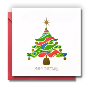 Festive Tree Christmas Card