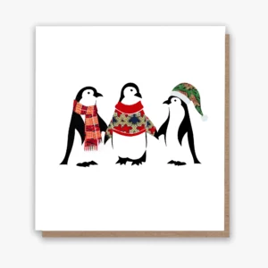 Ankara Penguins Christmas Card
