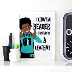 A4 TODAY A READERS Wall Art