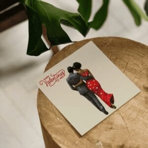 Strolling Into Love Card
