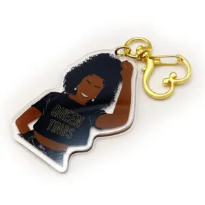 Queen Tings Charm Keyring