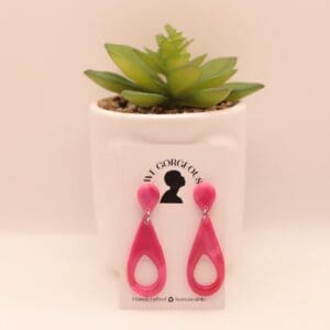 Mini Tear Drop Upcycled Sustainable Drop Earrings