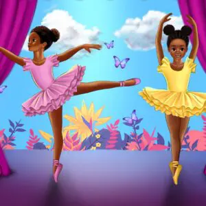 Isla and Rose Ballerina Jigsaw Puzzle