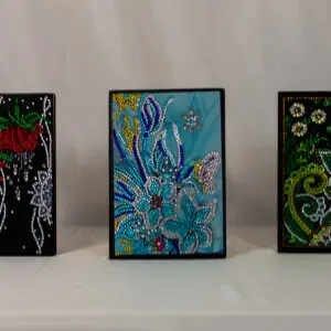 Diamond art covered notebooks £15