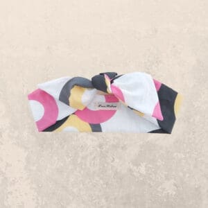 Retro Print Handmade Cotton Hair Scarf