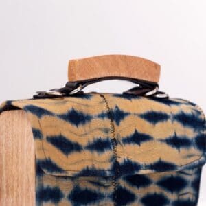 Nia Tie Dye Clutch Weave Bag