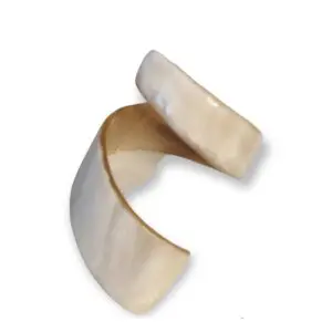 Cow Horn Swirl Bangle