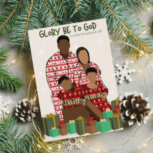 Merry Christmas Card – Family Wishes