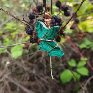 Malachite Crystal Necklace