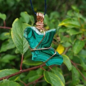 Malachite Crystal Necklace