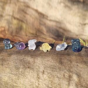 Mini Mystery Fluorite Carvings