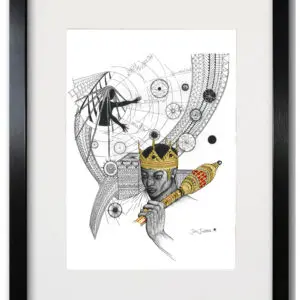Mathematics King Print A4/A3