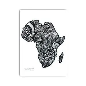 Land of Man greeting card