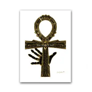 Ankh Greeting Card