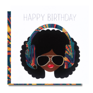 Afrolips Vibe Birthday Card