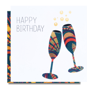 Cheers Vibe Birthday Card